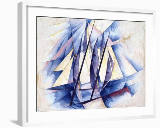 Sailing Boats, 1919-Charles Demuth-Framed Giclee Print