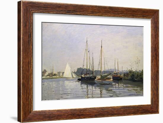 Sailing Boats, Argenteuil, about 1872/73-Claude Monet-Framed Giclee Print