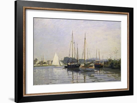 Sailing Boats, Argenteuil, about 1872/73-Claude Monet-Framed Giclee Print