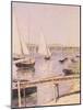 Sailing Boats at Argenteuil, circa 1888-Gustave Caillebotte-Mounted Giclee Print