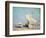 Sailing Boats, C, 1869 (Oil on Wood)-Eugene Louis Boudin-Framed Giclee Print