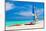 Sailing Boats, Catamarans, Kayaks and Water Bikes in the Beautiful Cuban Beach of Varadero-Kamira-Mounted Photographic Print