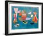 Sailing Boats-Paul Klee-Framed Giclee Print