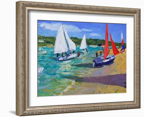 Sailing Boats-Andrew Macara-Framed Giclee Print