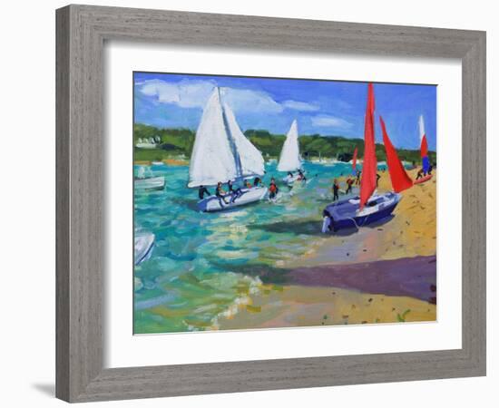 Sailing Boats-Andrew Macara-Framed Giclee Print