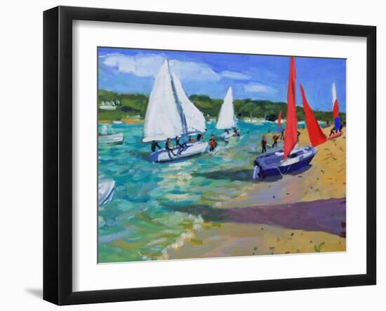 Sailing Boats-Andrew Macara-Framed Giclee Print