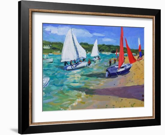 Sailing Boats-Andrew Macara-Framed Giclee Print