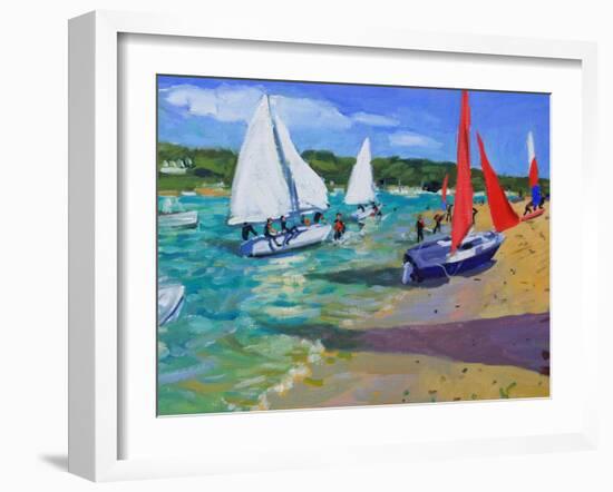 Sailing Boats-Andrew Macara-Framed Giclee Print