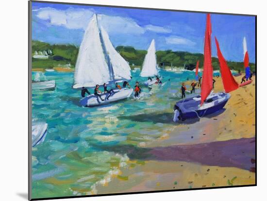 Sailing Boats-Andrew Macara-Mounted Giclee Print