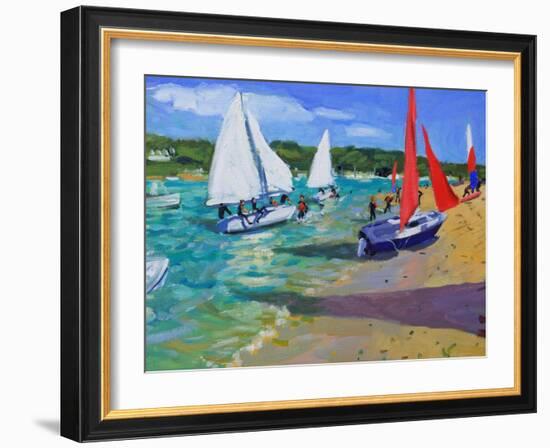 Sailing Boats-Andrew Macara-Framed Giclee Print