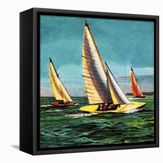 Sailing Boats-McConnell-Framed Premier Image Canvas