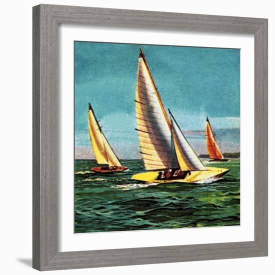 Sailing Boats-McConnell-Framed Giclee Print