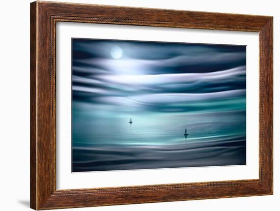 Sailing by Moonlight-Ursula Abresch-Framed Photographic Print