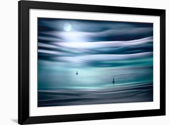Sailing by Moonlight-Ursula Abresch-Framed Photographic Print