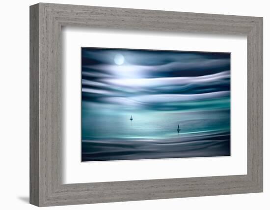 Sailing by Moonlight-Ursula Abresch-Framed Photographic Print