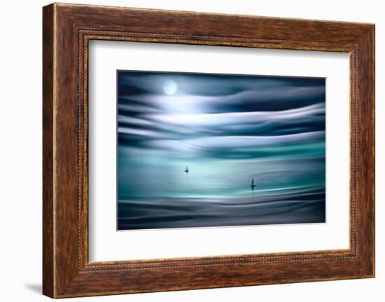 Sailing by Moonlight-Ursula Abresch-Framed Photographic Print