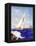 "Sailing by the Lighthouse,"August 1, 1938-Albert B. Marks-Framed Premier Image Canvas