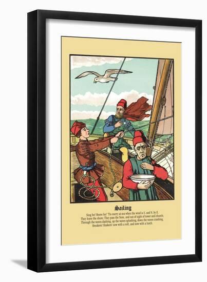 Sailing, c.1873-J.e. Rogers-Framed Art Print