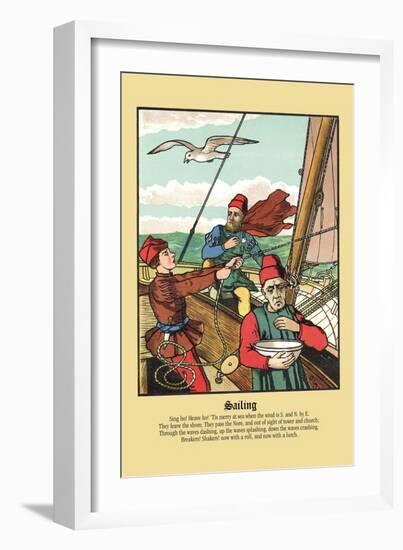 Sailing, c.1873-J.e. Rogers-Framed Art Print