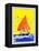 Sailing - Child Life-Janet Laura Scott-Framed Premier Image Canvas