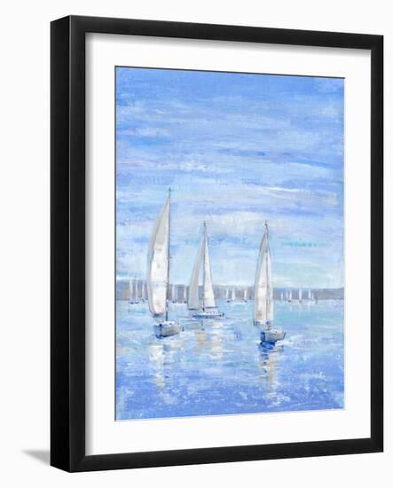 Sailing Close to the Wind II-Tim O'Toole-Framed Art Print