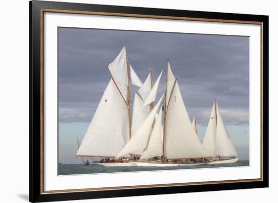 Sailing Close-Ingrid Abery-Framed Giclee Print