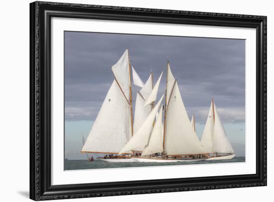 Sailing Close-Ingrid Abery-Framed Giclee Print