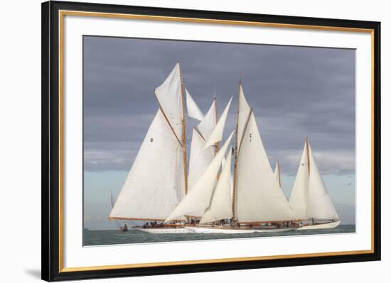 Sailing Close-Ingrid Abery-Framed Giclee Print