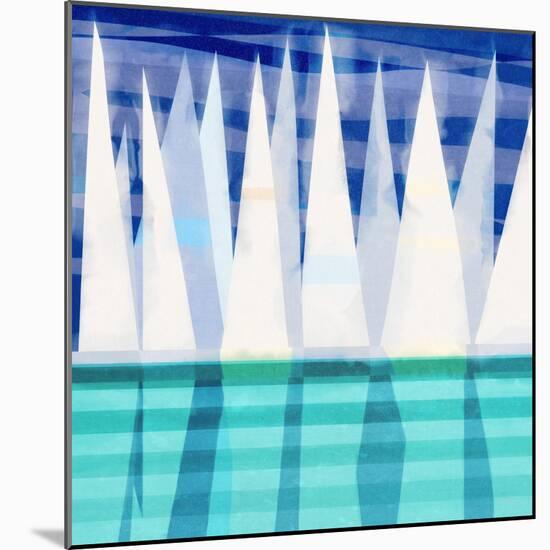 Sailing Day II-Dan Meneely-Mounted Art Print