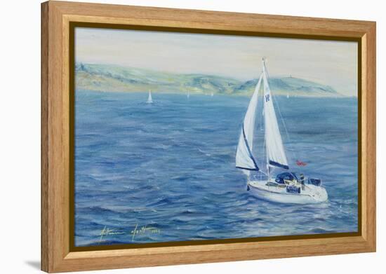 Sailing Home, 1999-Antonia Myatt-Framed Premier Image Canvas