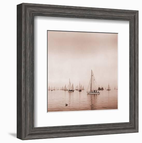 Sailing I-null-Framed Premium Giclee Print