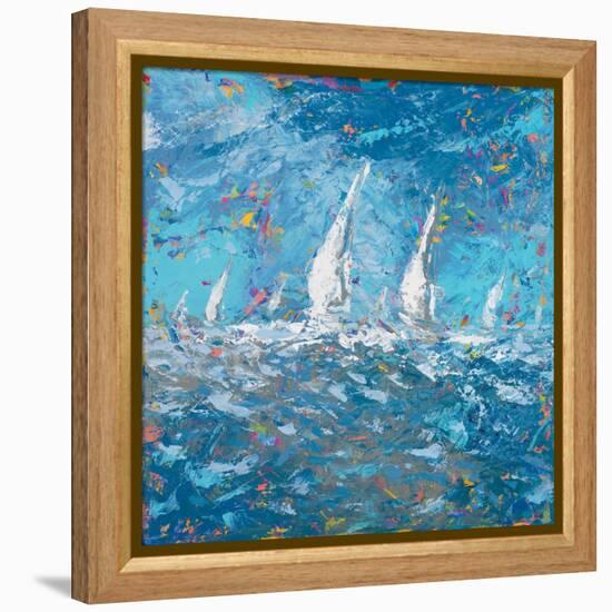 Sailing I-Kingsley-Framed Stretched Canvas
