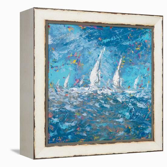 Sailing I-Kingsley-Framed Stretched Canvas