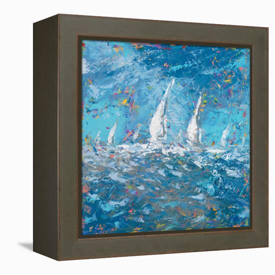 Sailing I-Kingsley-Framed Stretched Canvas