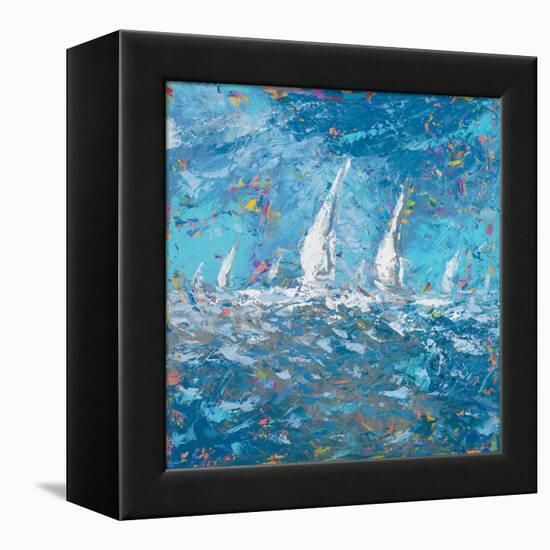 Sailing I-Kingsley-Framed Stretched Canvas