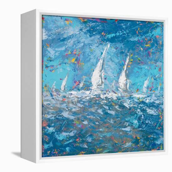 Sailing I-Kingsley-Framed Stretched Canvas