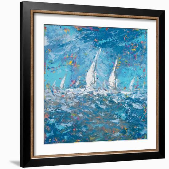 Sailing I-Kingsley-Framed Art Print