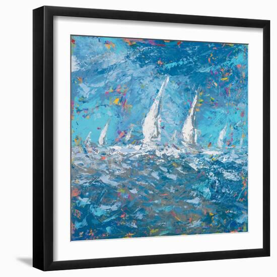 Sailing I-Kingsley-Framed Art Print