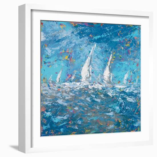 Sailing I-Kingsley-Framed Art Print