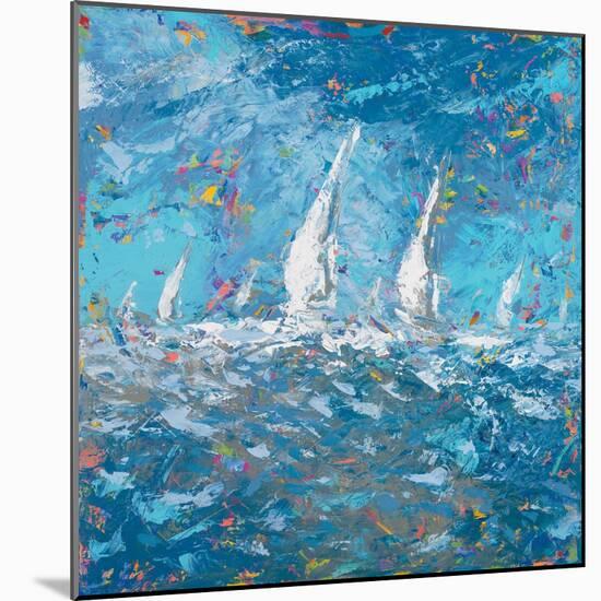 Sailing I-Kingsley-Mounted Art Print