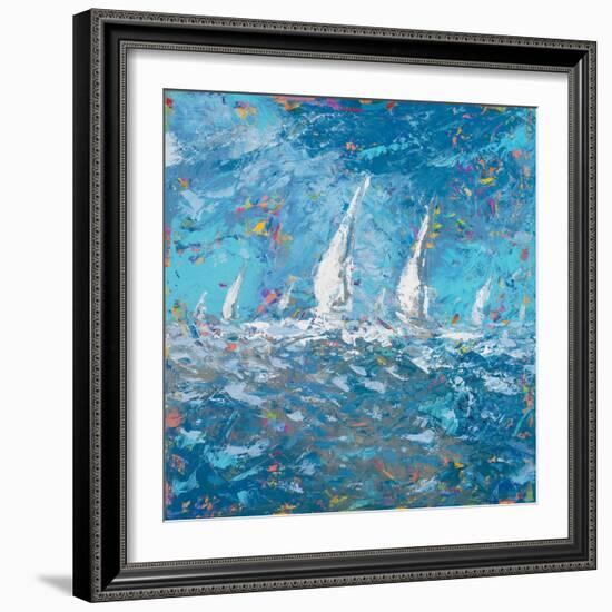 Sailing I-Kingsley-Framed Art Print