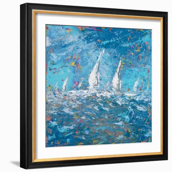 Sailing I-Kingsley-Framed Art Print