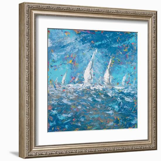 Sailing I-Kingsley-Framed Art Print