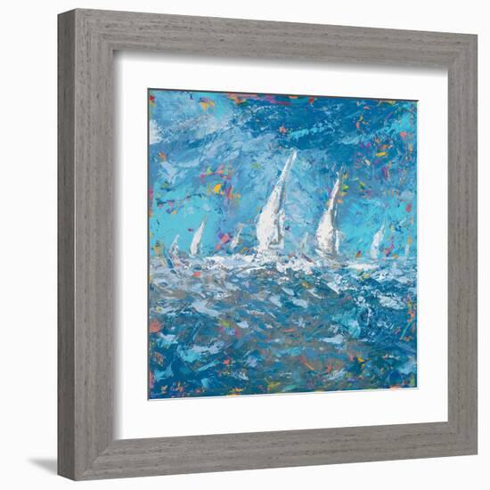 Sailing I-Kingsley-Framed Art Print