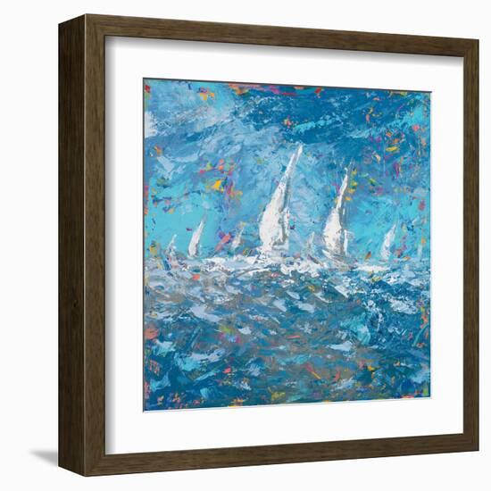 Sailing I-Kingsley-Framed Art Print