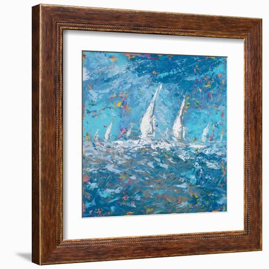 Sailing I-Kingsley-Framed Art Print