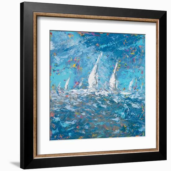 Sailing I-Kingsley-Framed Art Print