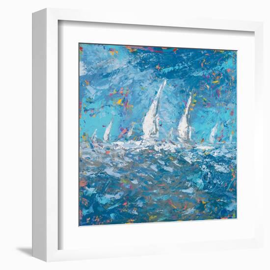 Sailing I-Kingsley-Framed Art Print