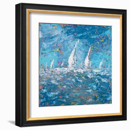 Sailing I-Kingsley-Framed Art Print