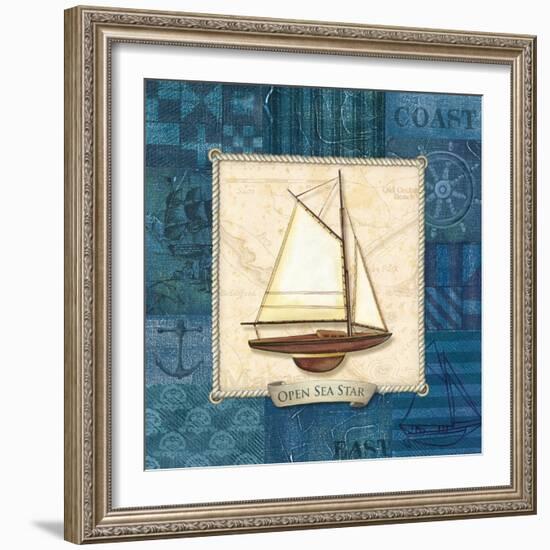 Sailing I-Charlene Audrey-Framed Art Print